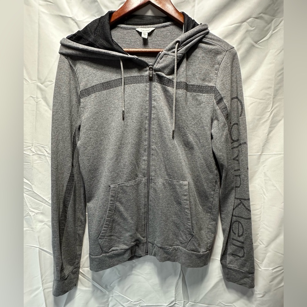 Calvin Klein Full Zip-Up Hoodie Teen Girls Petite